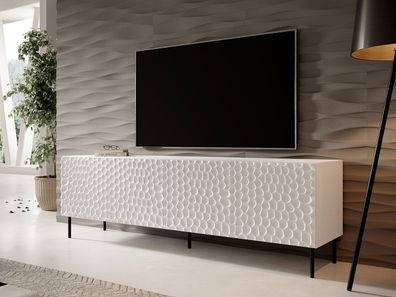 TV-Lowboard Hole 190 Modern Wohnzimmer TV-Schrank TV-Kommode Mediaschrank RTV