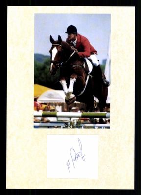 Norbert Koof Weltmeister 1982 Springreiten Original Signiert + G 38091