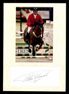 Frank Sloothaak Olympiasieger 1988 Springreiten Original Signiert + G 38093