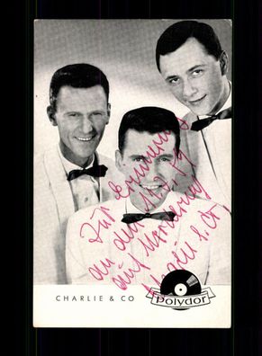 Charlie und Co Autogrammkarte Original Signiert + M 8708