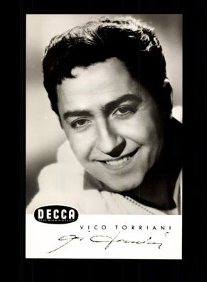 Vico Torriani Autogrammkarte Original Signiert + M 8844