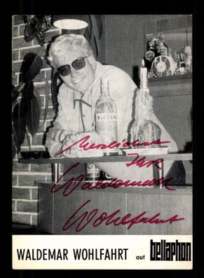 Waldemar Wohlfahrt Autogrammkarte Original Signiert + M 8987