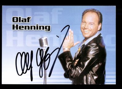 Olaf Henning Autogrammkarte Original Signiert + M 9123
