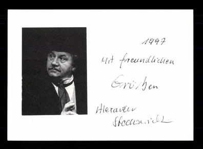 Alexander Stachowiak Oper Klassik Original Signiert + M 9181
