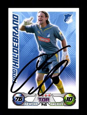 Timo Hildebrand TSG Hoffenheim Match Attax Card Original Signiert + A 225815