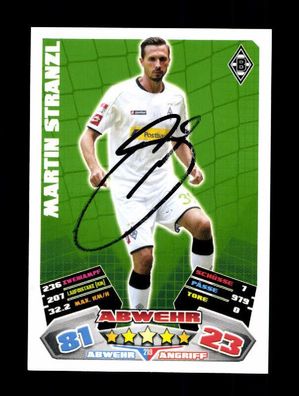 Martin Stranzl Borussia Mönchengladbach Match Attax Card Orig. Sign. + A 225876
