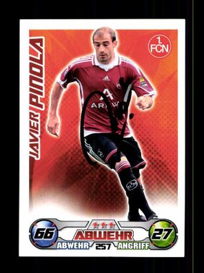 Javier Pinola 1 FC Nürnberg Match Attax Card Original Signiert + A 225928