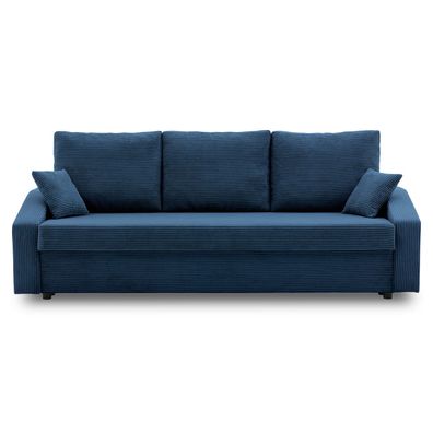 Couch DORMA mit Schlaffunktion - mit Bettkasten - Farben zur Auswahl