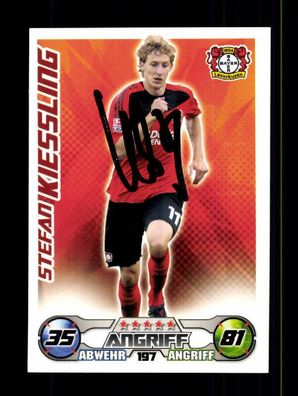 Stefan Kiessling Bayer Leverkusen Match Attax Card Original Signiert + A 225977