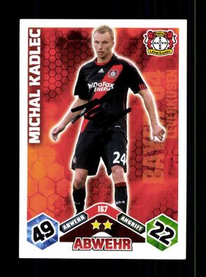 Michael Kadlec Bayer Leverkusen Match Attax Card Original Signiert + A 225978