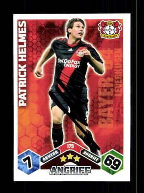 Patrick Helmes Bayer Leverkusen Match Attax Card Original Signiert + A 225980
