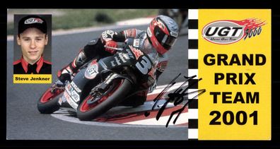 Steve Jenkner Autogrammkarte Original Signiert Motorsport + G 38270