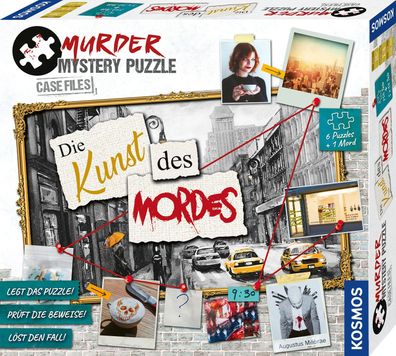 Komos 682187 Puzzle Die Kunst des Mordes