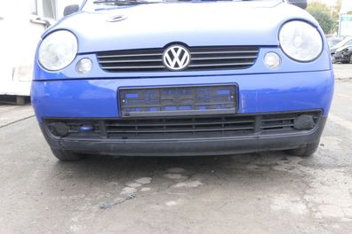VW Lupo 6x Stoßstange vorne Frontstoßstange Stoßfänger blau LW5Z - MÄNGEL