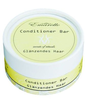 Emarelle 90g Conditionierer Bar mit pflegender Bio Kakaobutter, Bio Jojobaöl