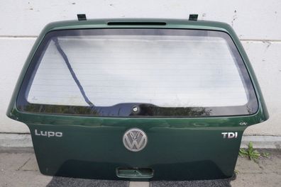 VW Lupo 6X Heckklappe hinten Klappe Kofferraumklappe mit Scheibe grün LA6N