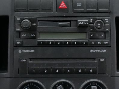 VW Golf Passat Radio Beta + CD Player Wechsler mit Code - 6 Fach