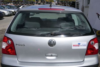 VW Polo 9N Fun Heckklappe Kofferraumklappe Klappe hinten silber LA7W metal