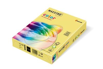 Mondi Maestro Color gelb 80g/ m² DIN-A4 - 500 Blatt YE23