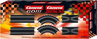 Carrera 20061600 Ausbauset 1 – Erweiterungsset für die GO!!!, GO!!! PLUS oder ...