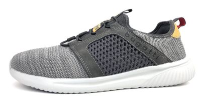 Bugatti Enter ECO Herrenschuhe Slipper Sneaker Grau Freizeit