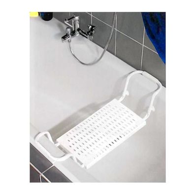 Badewannensitz bis 100 Kg, stabiler Sicherheitssitz 240x440mm, Farbe weiß