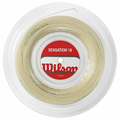 0,38€ / m) Wilson Sensation 16 1,30 mm 200 m Tennissaiten Tennis Strings