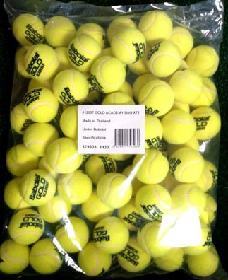 Babolat Gold Academy 72er Tennisbälle Trainerbälle Tennis Balls