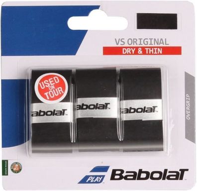 Babolat VS Original X3 Black Griffbänder für Tennis Grips