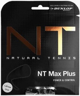 Dunlop NT Max Plus 12 m 1,25 mm Tennissaiten Tennis Strings