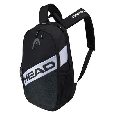 Head Elite Backpack Black/ White Tennistasche Tennis bag