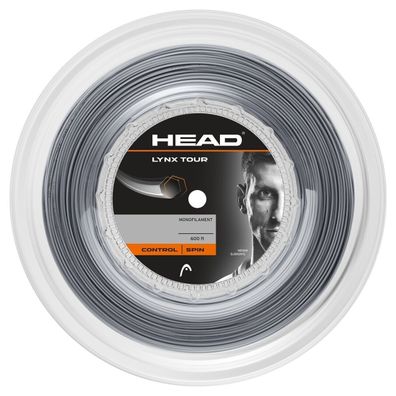 Head Lynx Tour Gray 1,30 mm 200 m Tennissaiten Tennis Strings