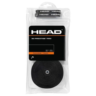 Head Prestige Pro 30 Pack BlackGrips für Tennis Griffbänder