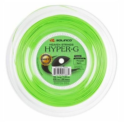 Solinco Hyper-G Soft 1,25 mm 200 m Tennissaiten Tennis Strings