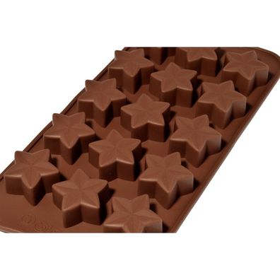 Silikon Schokoladenform Tortendeco Bonbonform Pralineform Praline Perfect Home Stern