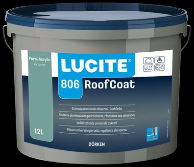 Lucite 806 Roofcoat 12 Liter