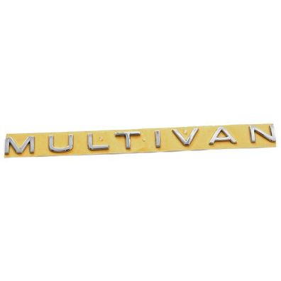 Original VW Multivan Schriftzug Heckklappe Design Emblem chrom 7T08536872ZZ