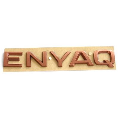 Original Skoda Enyaq Schriftzug Emblem Buchstaben copper-metallic 5LG853687Q60B