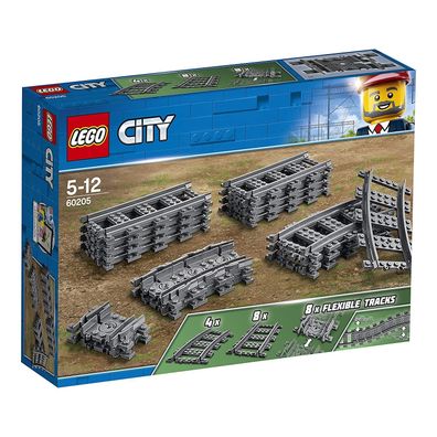 Lego® City 60205 Schienen Kurven + Gerade, neu, ovp