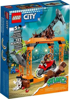 Lego® City Stuntz 60342 Haiangriff-Stuntchallenge, neu, ovp