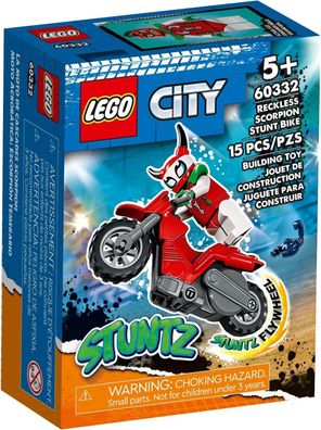 Lego® City 60332 Skorpion-Stuntbike, neu, ovp