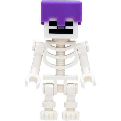LEGO Minecraft Minifigur Skelett mit Helm min065