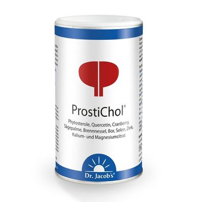 252g ProstiChol Pulver- Sägepalme, Phytosterole, Quercetin, Brennnessel Dr. Jacob´s