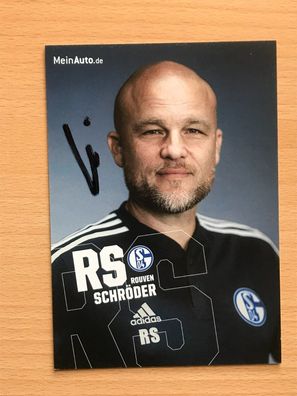 Rouven Schröder FC Schalke 04 2022-23 AK orig. signiert - TV FILM #5259