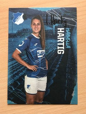 Isabella Hartig TSG 1899 Hoffenheim AK orig. signiert - TV FILM #5254