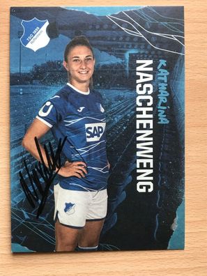 Katharina Naschenweng TSG 1899 Hoffenheim AK orig. signiert - TV FILM #5237