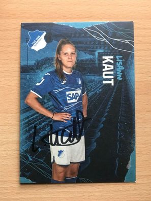 Lisann Kaut TSG 1899 Hoffenheim AK orig. signiert - TV FILM #5241