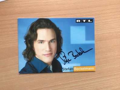 Stefan Bockelmann Unter Uns Schauspieler AK orig. signiert - TV FILM #5206