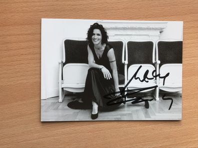 Ulrike Folkerts Tatort Schauspieler AK orig. signiert - TV FILM #5229