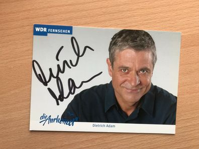 Dietrich Adam Anrheiner Autogrammkarte orig. signiert - TV FILM #5194